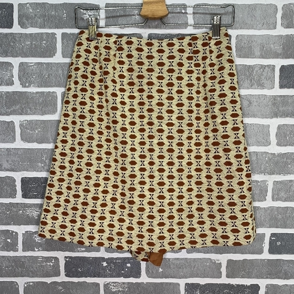 Vintage Etonic Sportswear Geometric A-Line Golf Skort Skirt Size 12